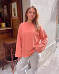 MYNTE TEE - CORAL - Dinvintageshop
