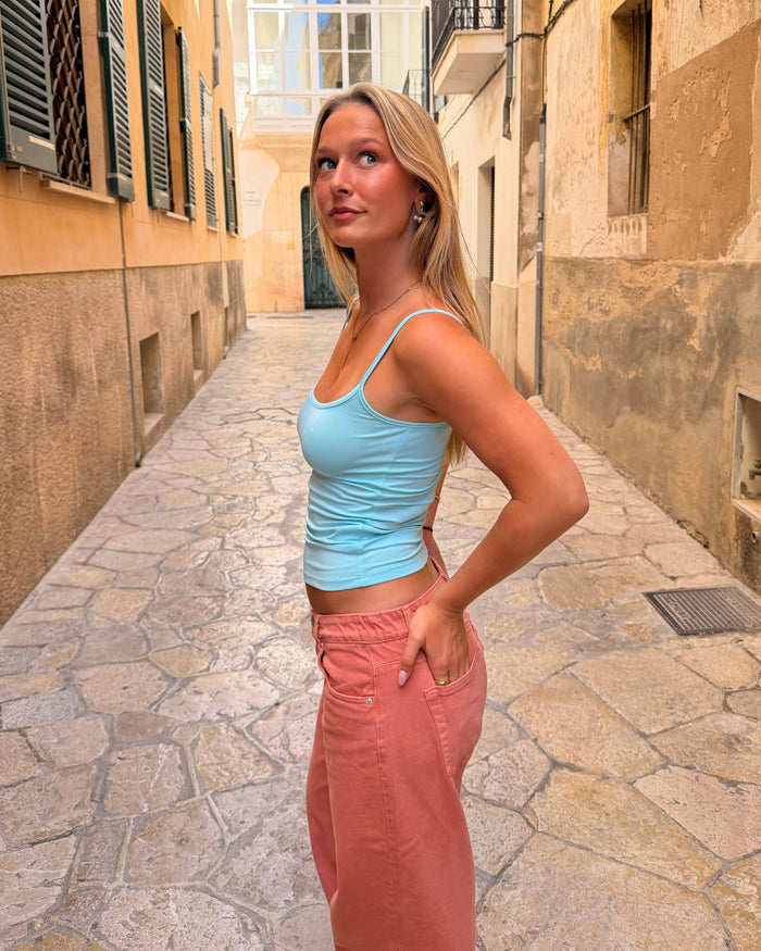NANNA TANK TOP - LIGHT BLUE