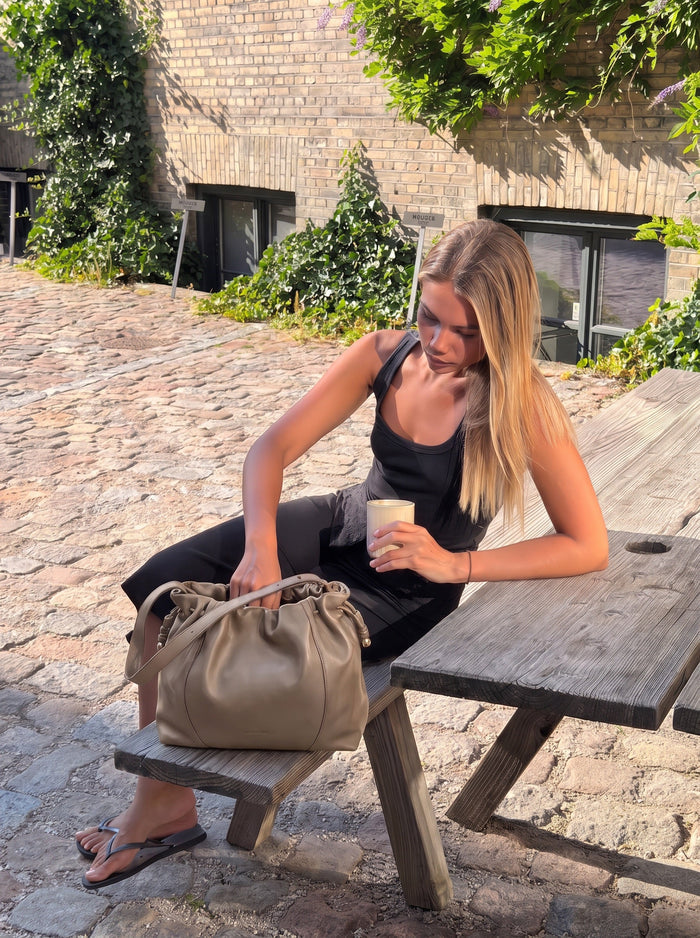 NAOMI BAG - GREY - Dinvintageshop