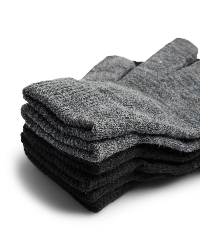 NEW BUDDY HANDSKER (3-Pak) mobilvenlig - 2x SORT/ 1x DK GREY MEL