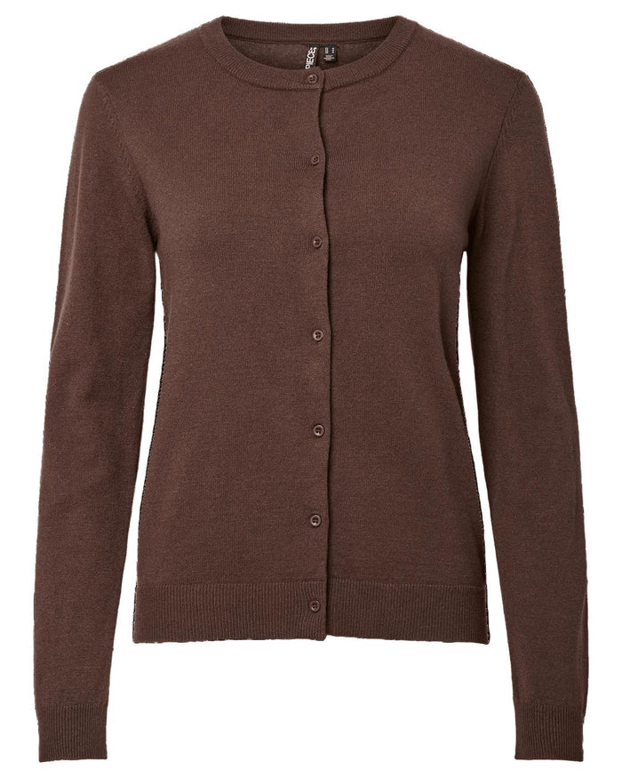 NORA KNIT CARDIGAN - HOT FUDGE