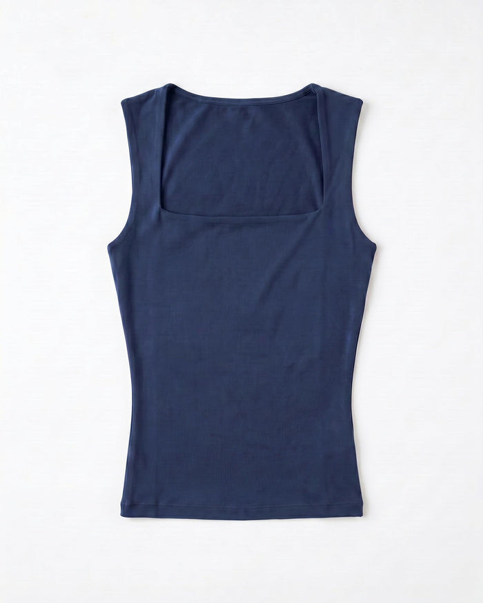 NORA VENDBAR TOP - NAVY