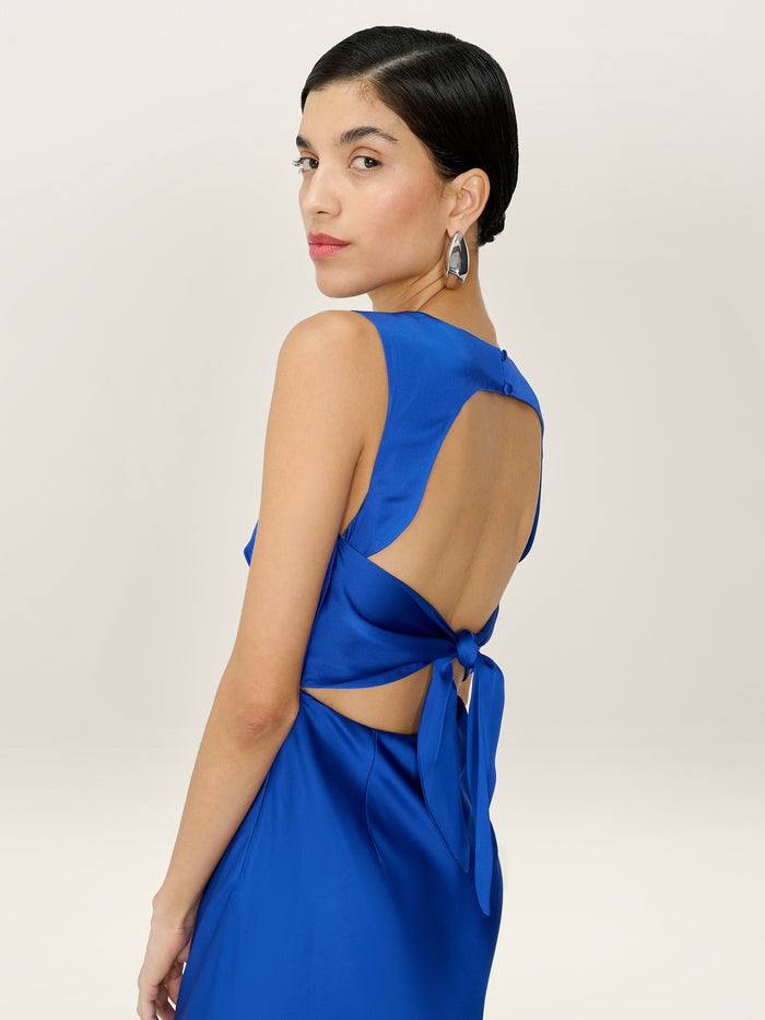 Nova Dress in Cobalt
