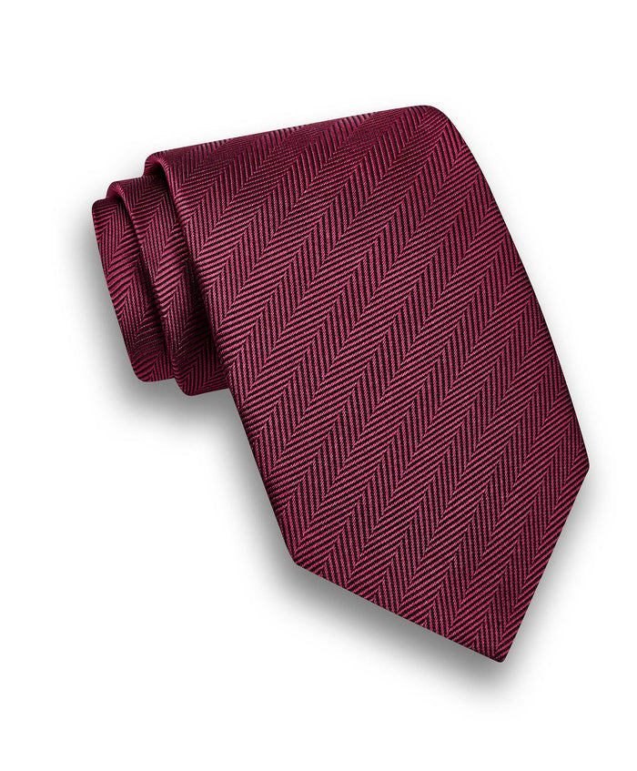 NTR11199615 | Merlot Herringbone Tie