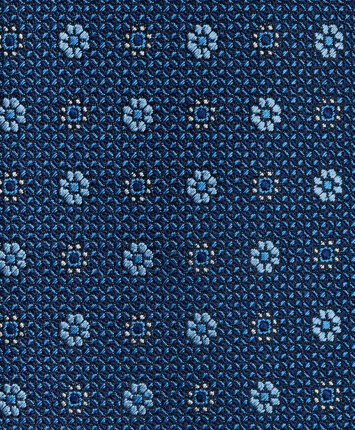 NTR11298423 | Blue Micro Floral  Tie