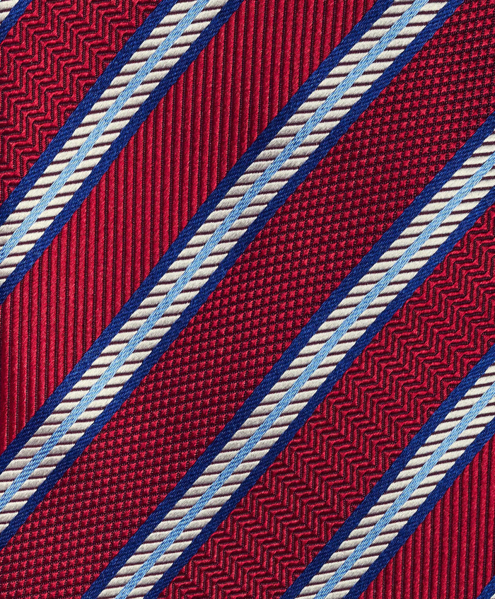 NTR11995600 | Red & Sky Stripe Tie