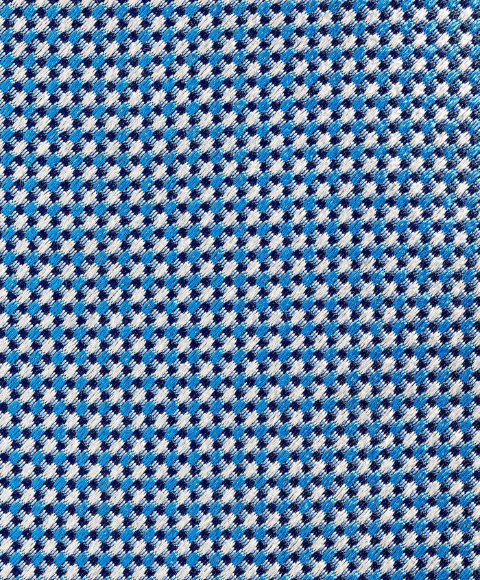 NTR12091423 | Blue Micro Jacquard Silk Tie