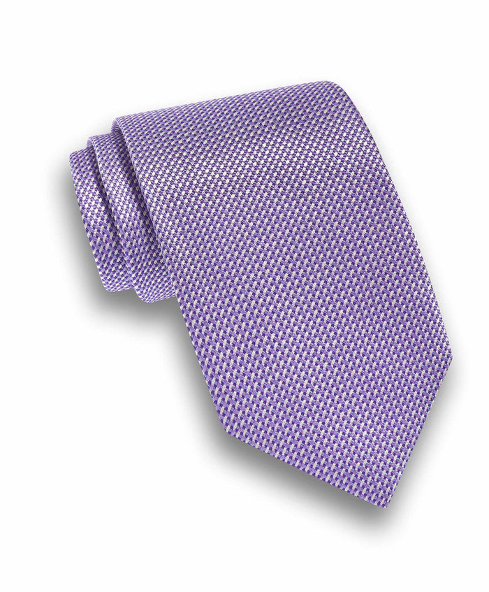 NTR12091534 | Lilac Micro Jacquard Silk Tie