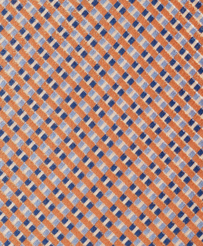 NTR12094814 | Orange Micro Jacquard Silk Tie