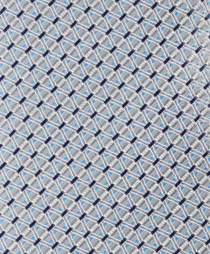 NTR12096020 | Grey Micro Jacquard Silk Tie
