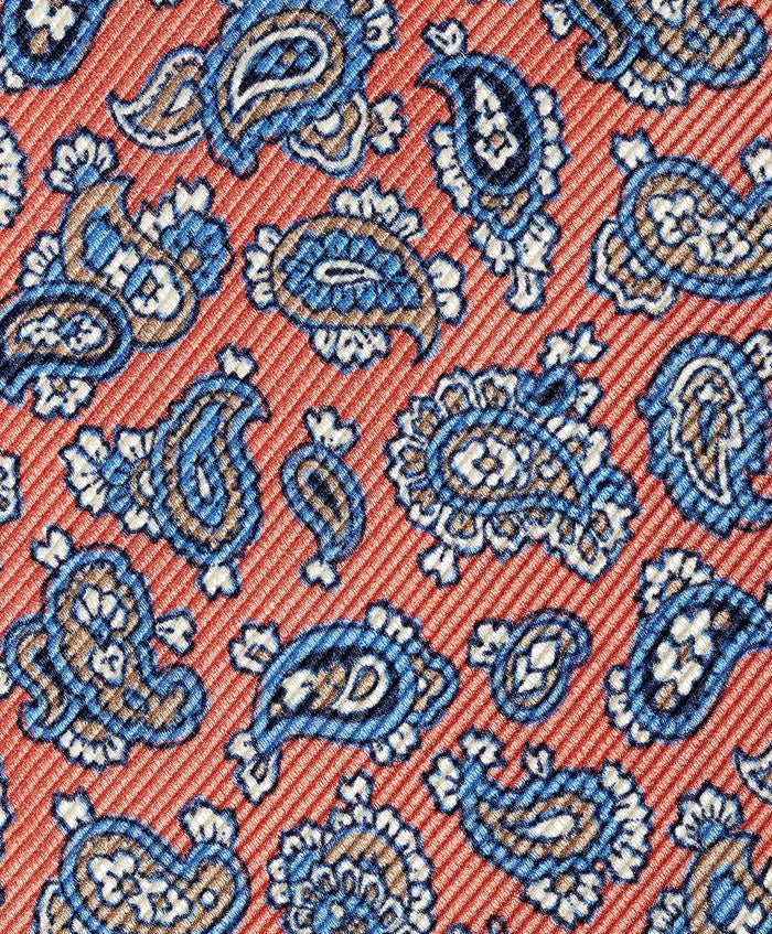 NTR12596830 | Melon Paisley Silk Tie