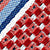 NTR12993840 | Coral Stripe Jacquard Silk Tie