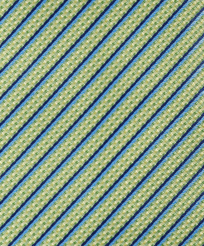 NTR12998327 | Green Stripe Jacquard Silk Tie