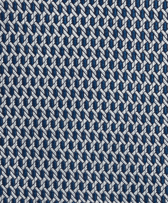 NTR13083412 | Navy Micro Jacquard Silk Tie