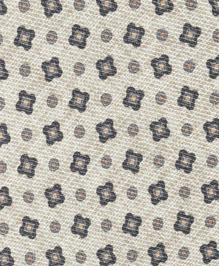 NTR13290290 | Oatmeal Neat Silk Tie