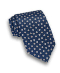 NTR13293412 | Navy Neat Jacquard Silk Tie