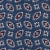 NTR13696423 | Blue Geometric Jacquard Silk Blend Tie