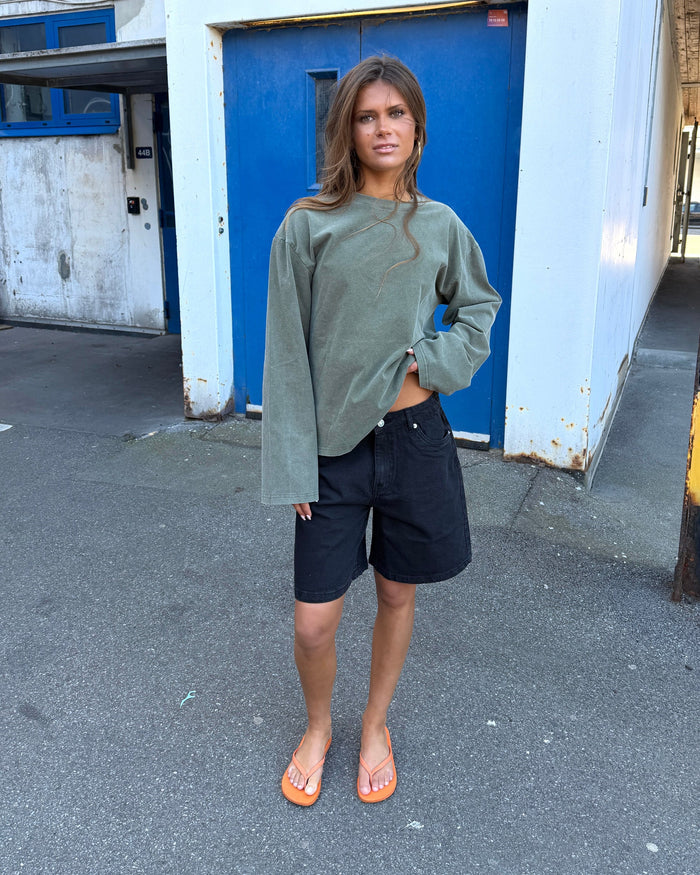 OLIVIA JORTS - BLACK