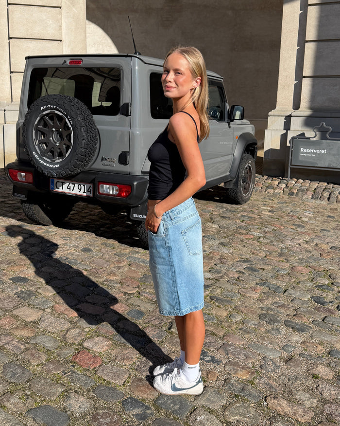 OLIVIA JORTS - LIGHT BLUE