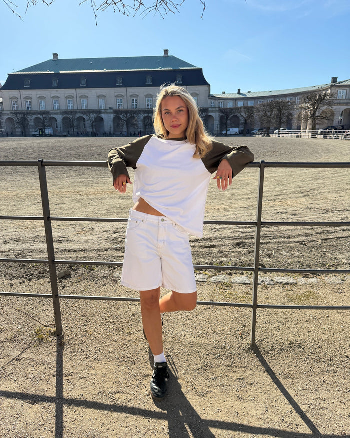 OLIVIA JORTS - WHITE