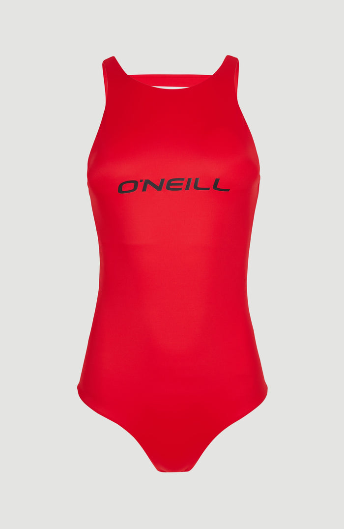 O'Neill Logo Swimsuit | Red Coat