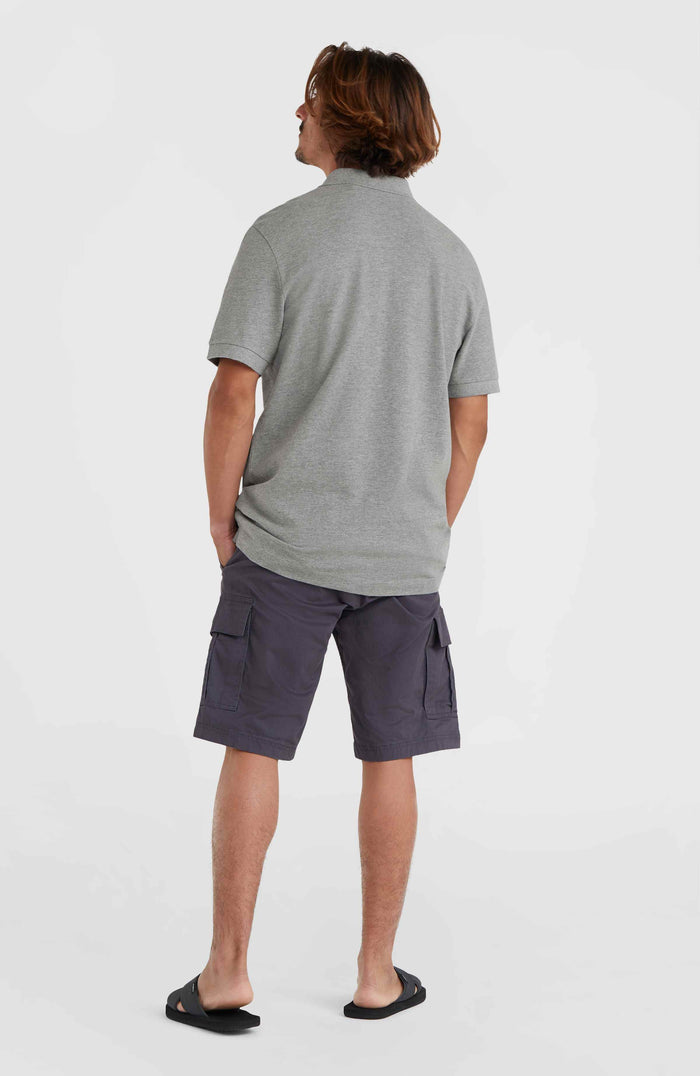 O'Neill Small Logo Polo | Silver Melee -A