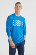 O'Neill Triple Stack Crew Sweatshirt | Victoria Blue -A