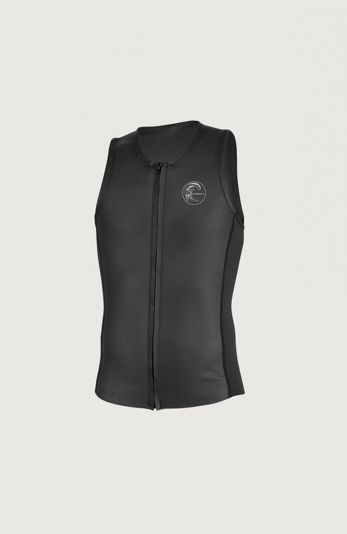 O'Riginal 2mm Full Zip Vest | BLACK/BLACK