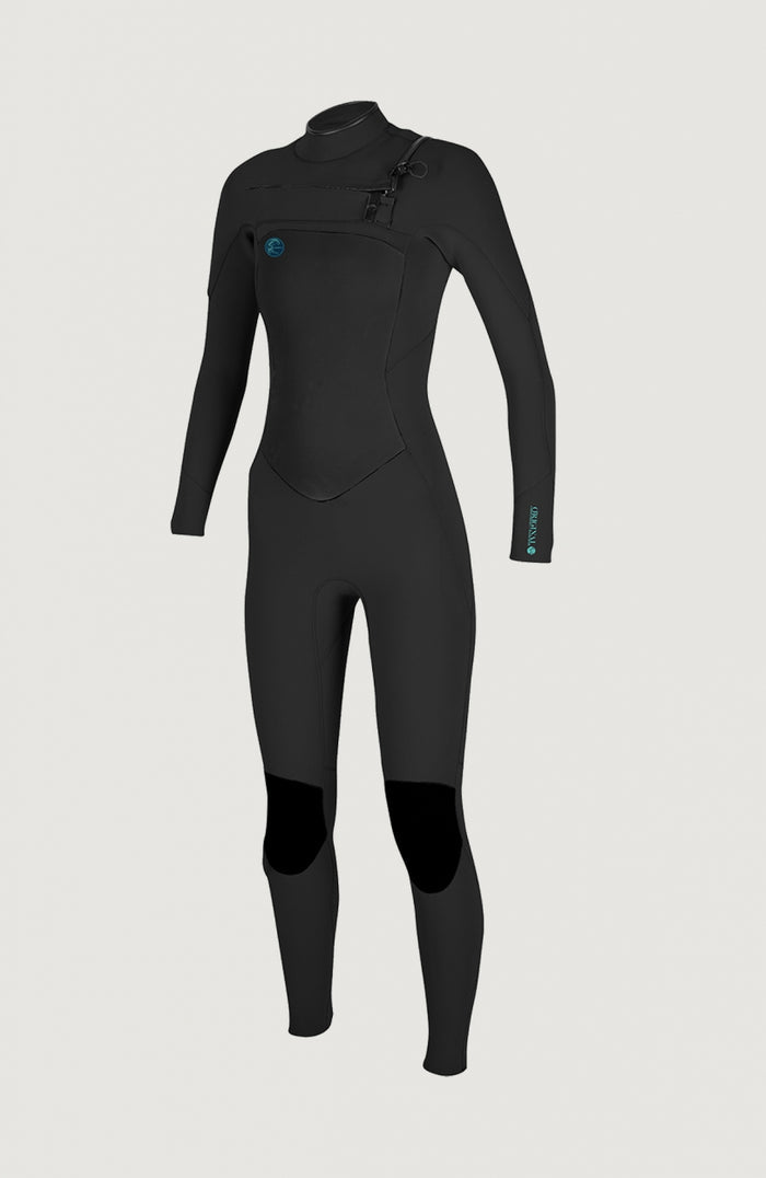O'Riginal Chest Zip 3/2mm Full Wetsuit | A05 BLK/BLK/BLK