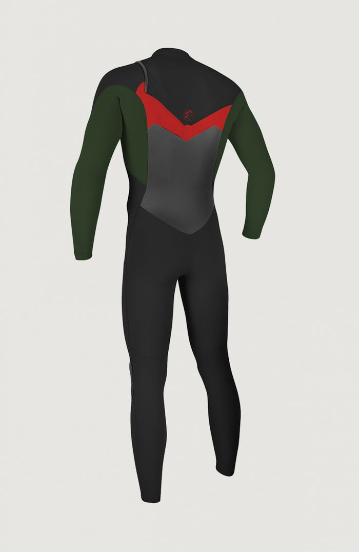 O'Riginal Chest Zip 4/3mm Full Wetsuit | Black