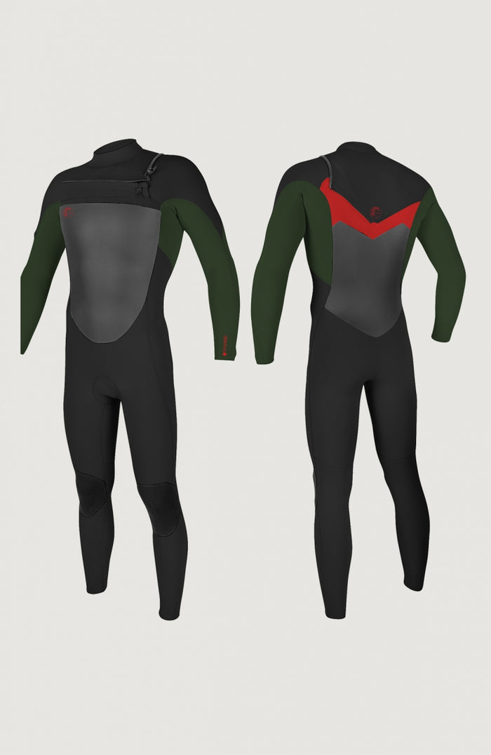 O'Riginal Chest Zip 4/3mm Full Wetsuit | Black