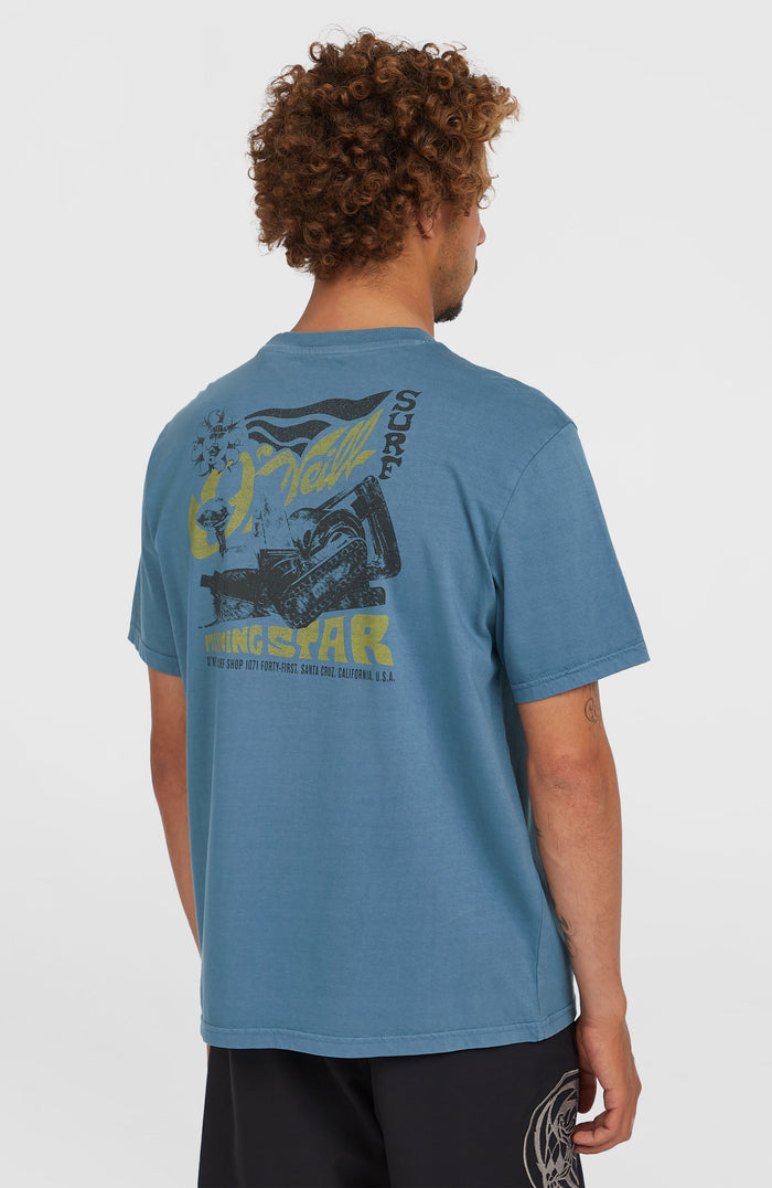 O'Riginals 70s Graphic T-Shirt | Copen Blue