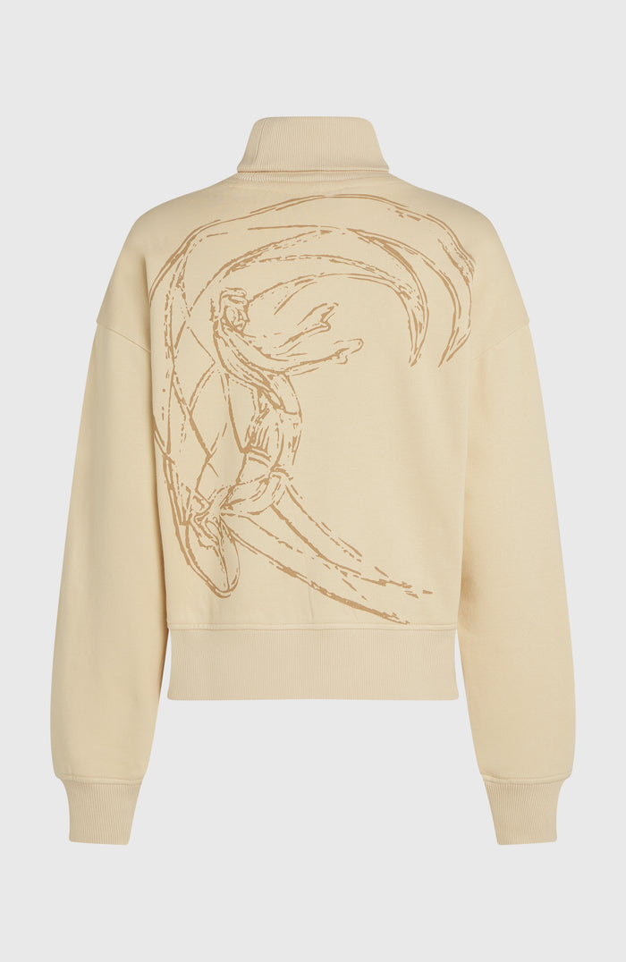 O'Riginals High-Neck Crew Sweatshirt | Macaron