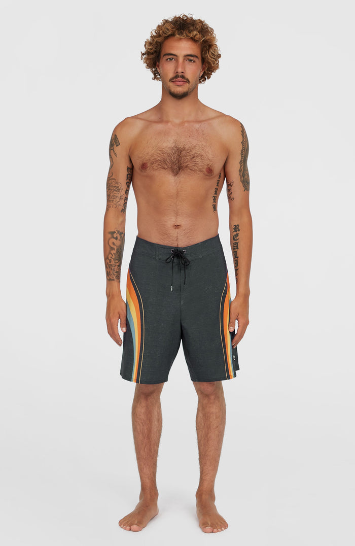 O'Riginals Longboard 19'' Boardshorts | Black Originals Stripe