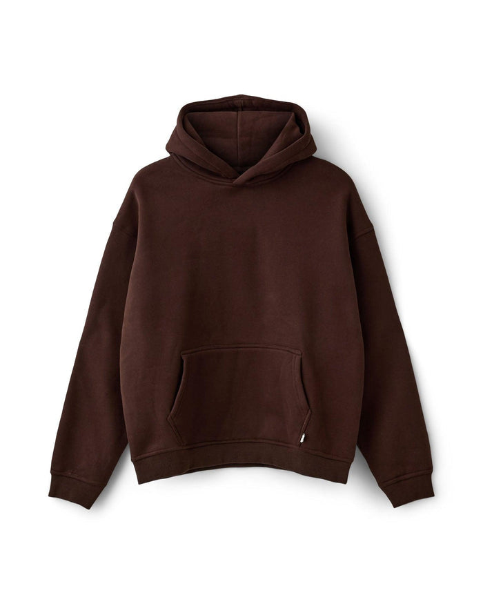 OVERSIZED HOODIE - BROWN