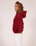OVERSIZED HOODIE - BURGUNDY