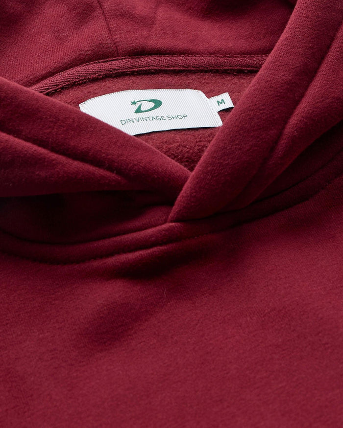 OVERSIZED HOODIE - BURGUNDY