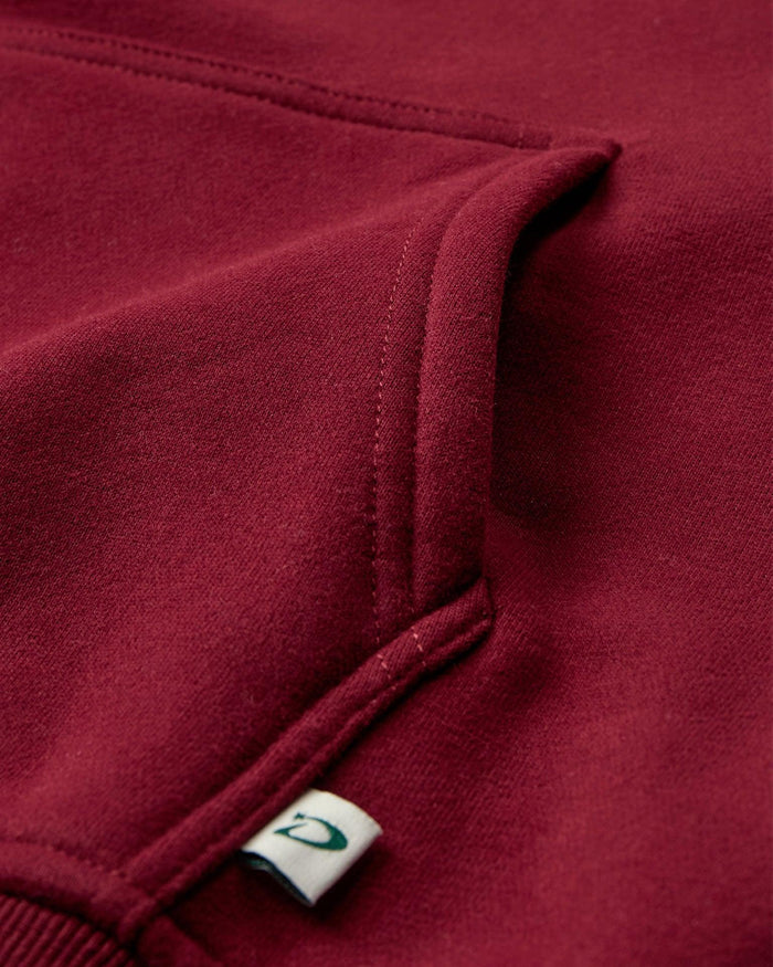 OVERSIZED HOODIE - BURGUNDY