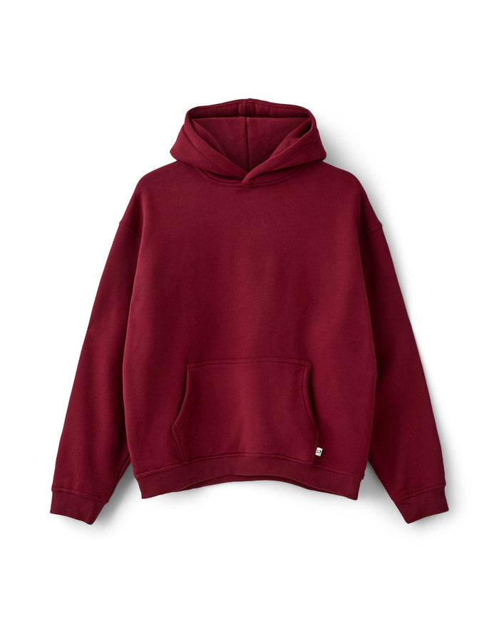 OVERSIZED HOODIE - BURGUNDY