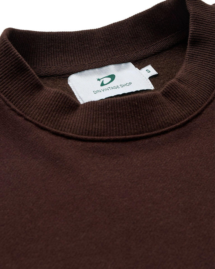 OVERSIZED SWEATSHIRT - BROWN
