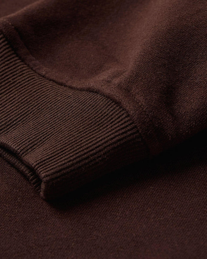 OVERSIZED SWEATSHIRT - BROWN