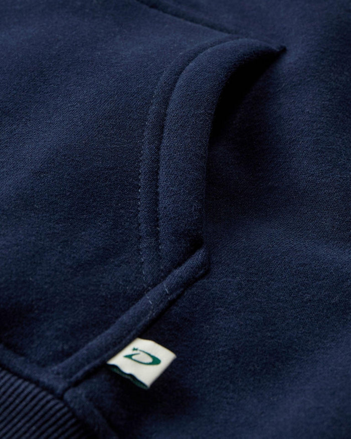 OVERSIZED ZIP HOODIE - NAVY