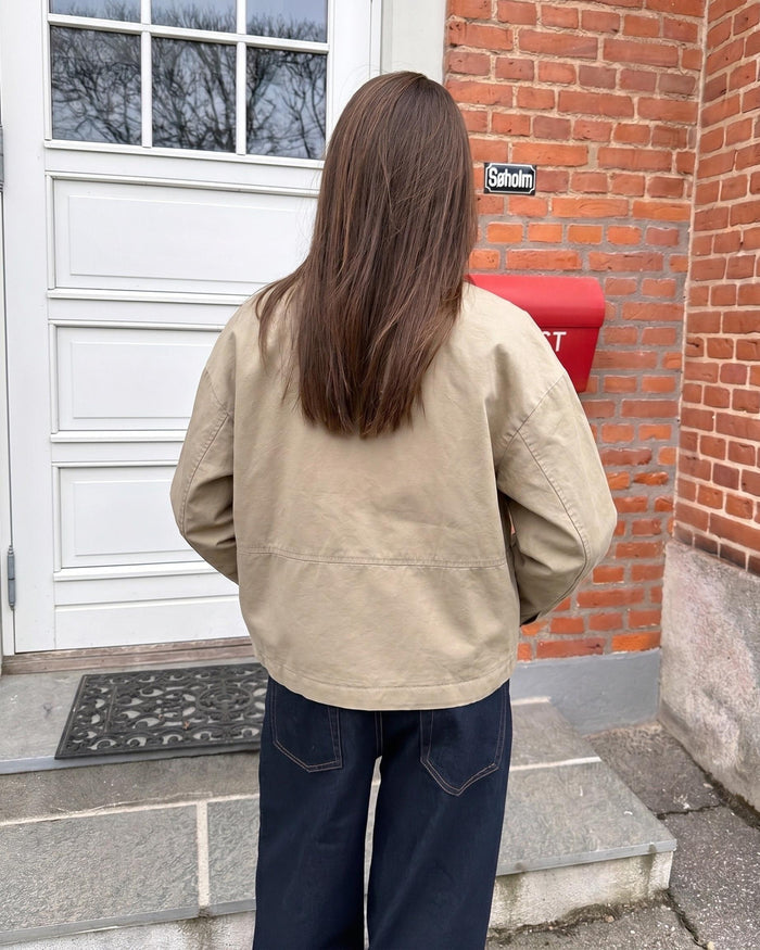 PAM JACKET - GREIGE