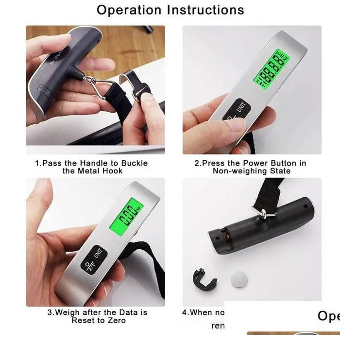 Portable Handheld Digital Luggage Scale