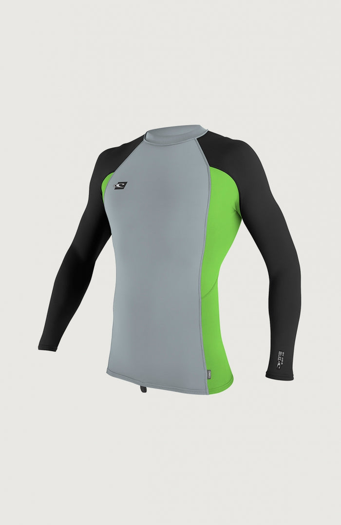 Premium Skins Long Sleeve Rash Guard | Grey