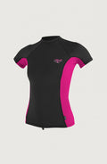 Premium Skins Short Sleeve Rash Guard | Black