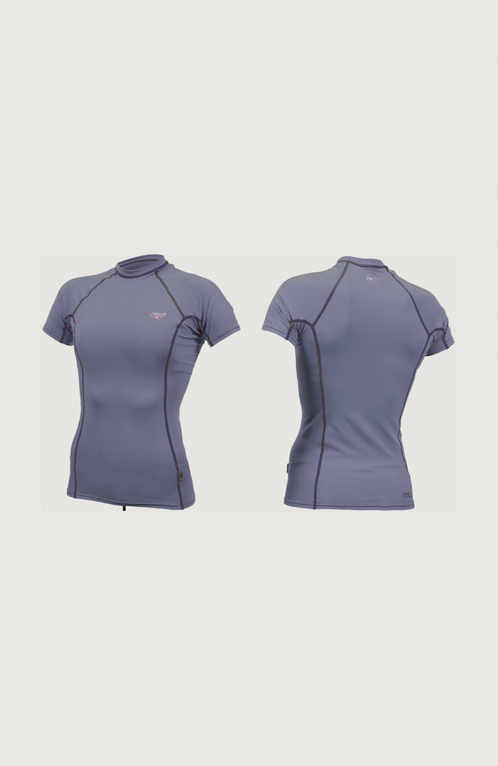 Premium Skins Short Sleeve Rash Guard | Purple
