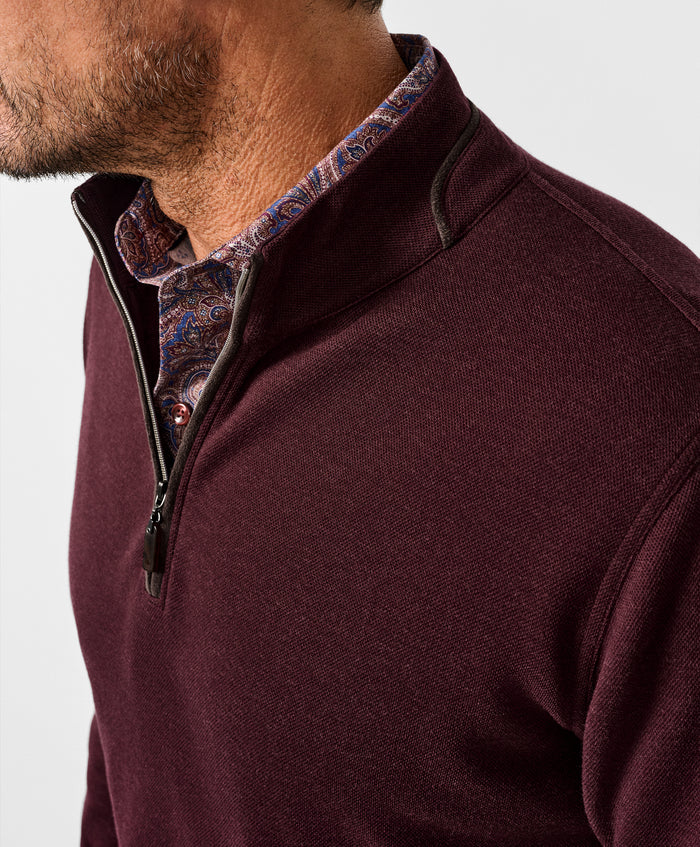 QZPK13023606 | The Smythson Quarter Zip