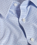 RBSP13007452 | Sky & Blue Textured Dobby Dress Shirt