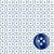 RBSP13202155 | White & Navy Micro Geometric Print Dress Shirt